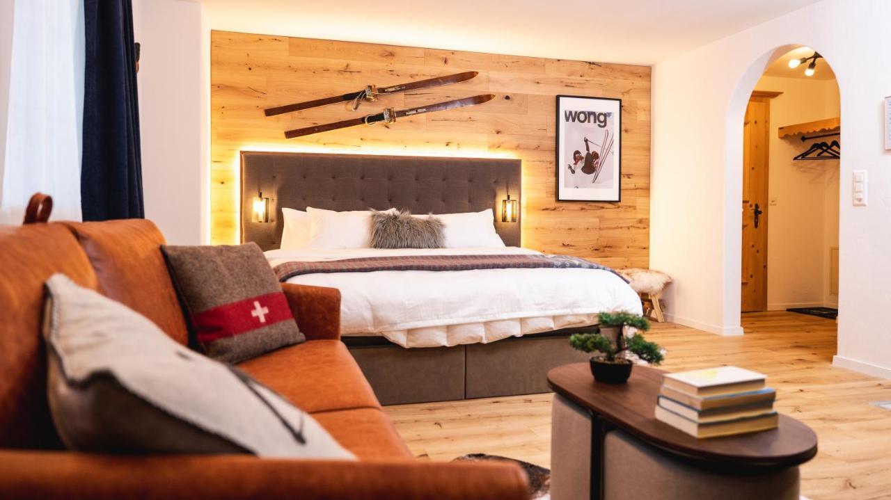 Wunderstay Alpine 16 Chic Studio Central Location Klosters Exterior photo